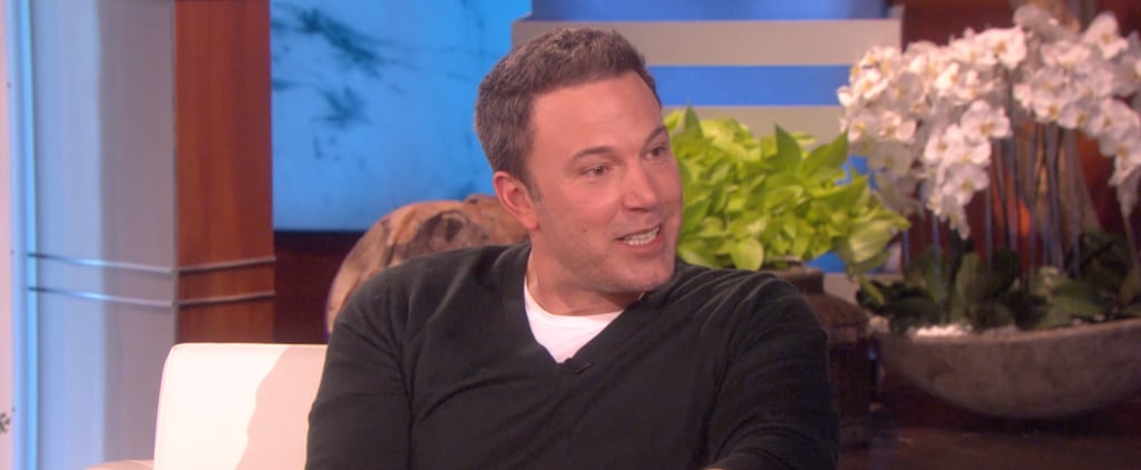 Ben Affleck Talks Back Tattoo on The Ellen DeGeneres Show