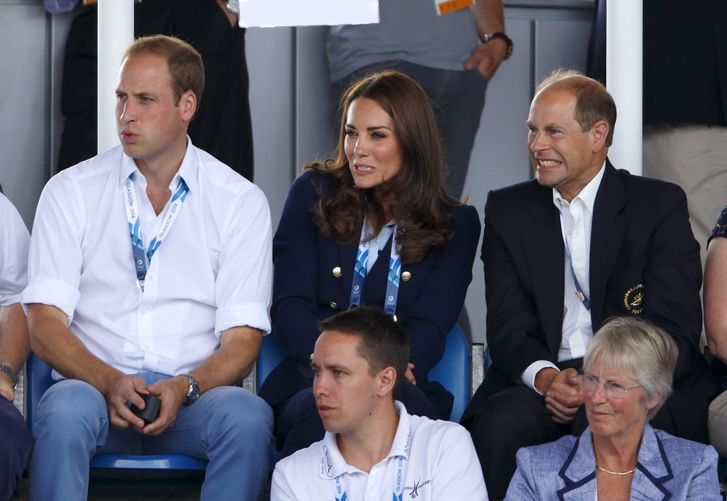 The Duke and Duchess of Cambridge at Commonwealth Games 2014