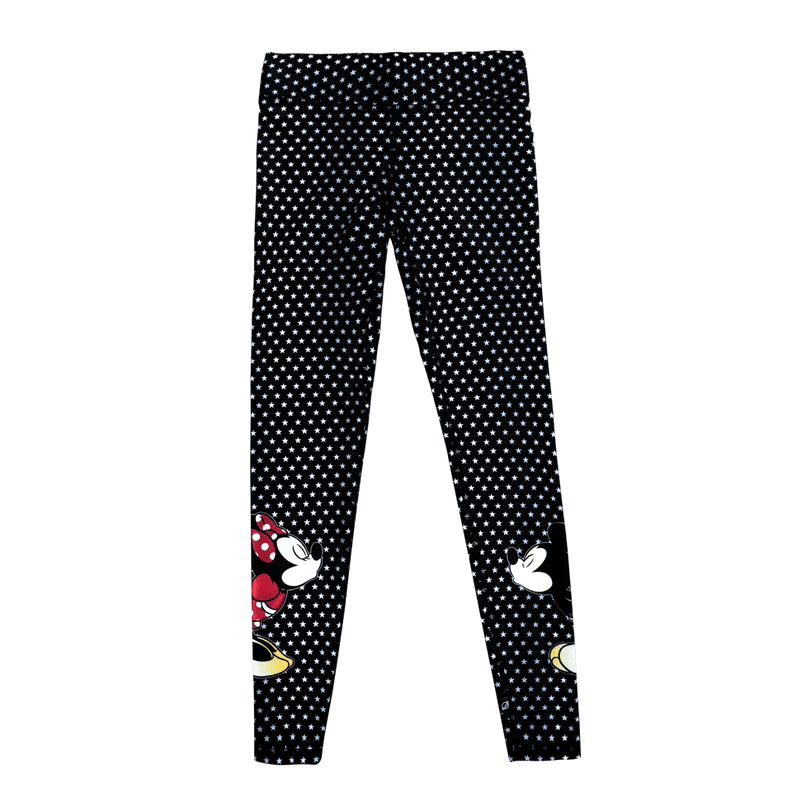 Mickey Mouse & Minnie Mouse Kissing Tall Band Leggings