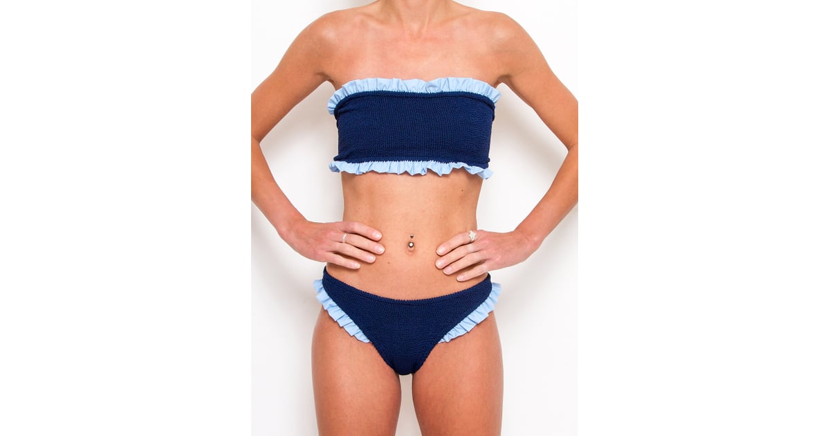 Hunza g frill sales bikini