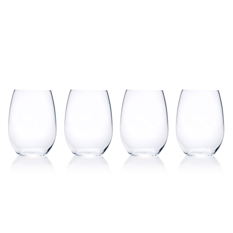 Mikasa Julie Set of Four Stemless Wine Glasses