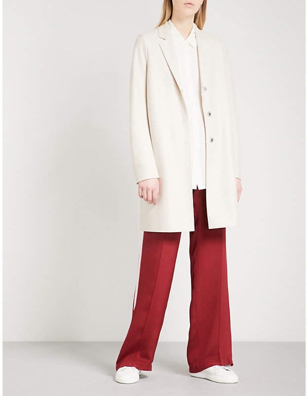 Harris Wharf London Single-breasted Cocoon Coat