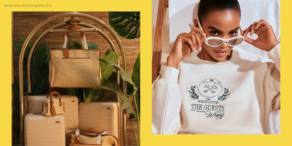 The Viral "White Lotus" Away Luggage Collab and 7 Other Collections to Shop