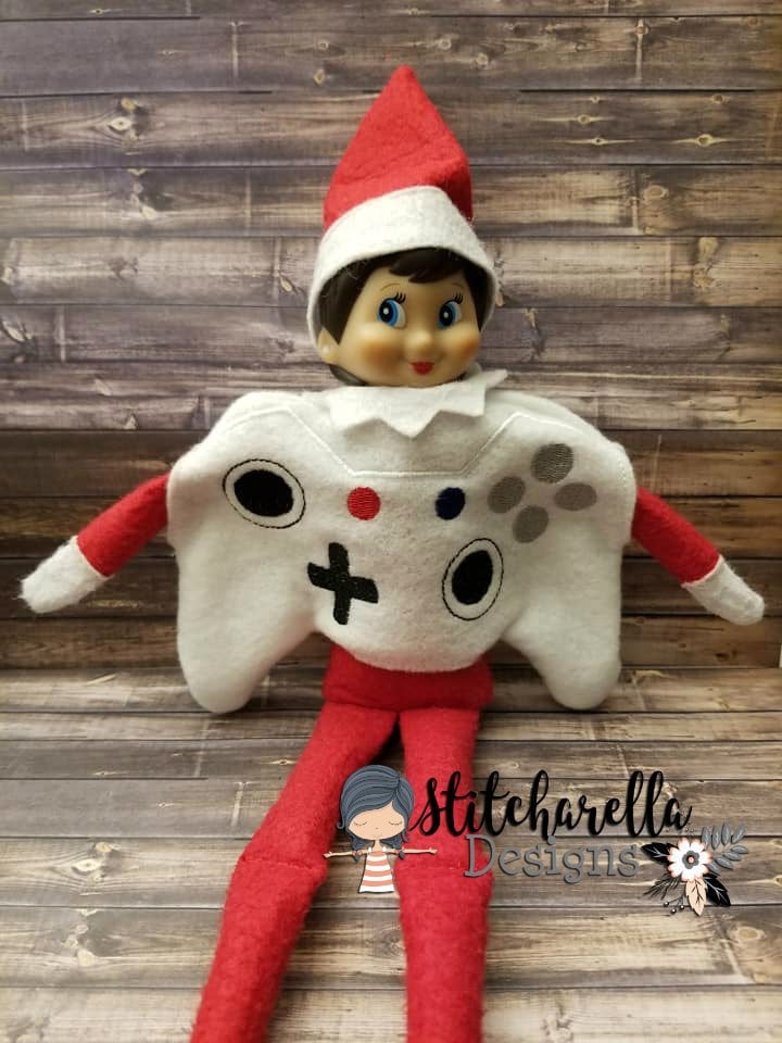 Game Controller Elf on the Shelf Sweater