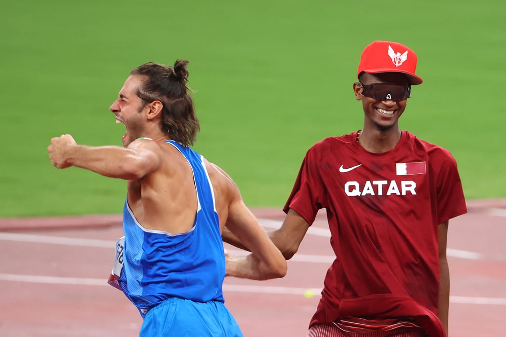 Olympic High Jumpers Share the Gold Medal | Photos