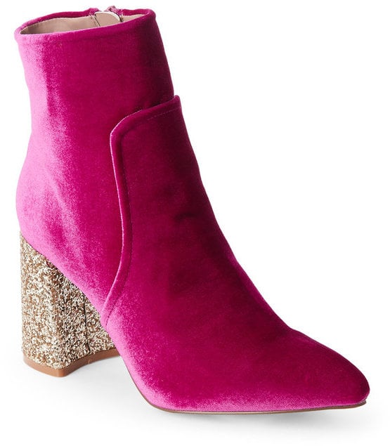 betsey johnson velvet boots