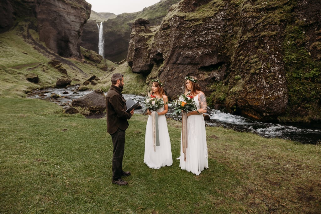 Rainy Elopement in Iceland