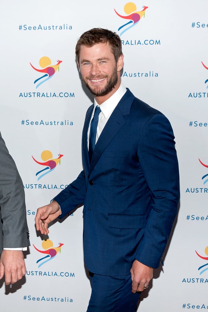 Chris Hemsworth at a Campaign Launch in NYC 2016