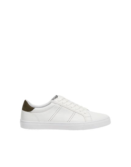 Pull & Bear Basic Perforated Sneakers
