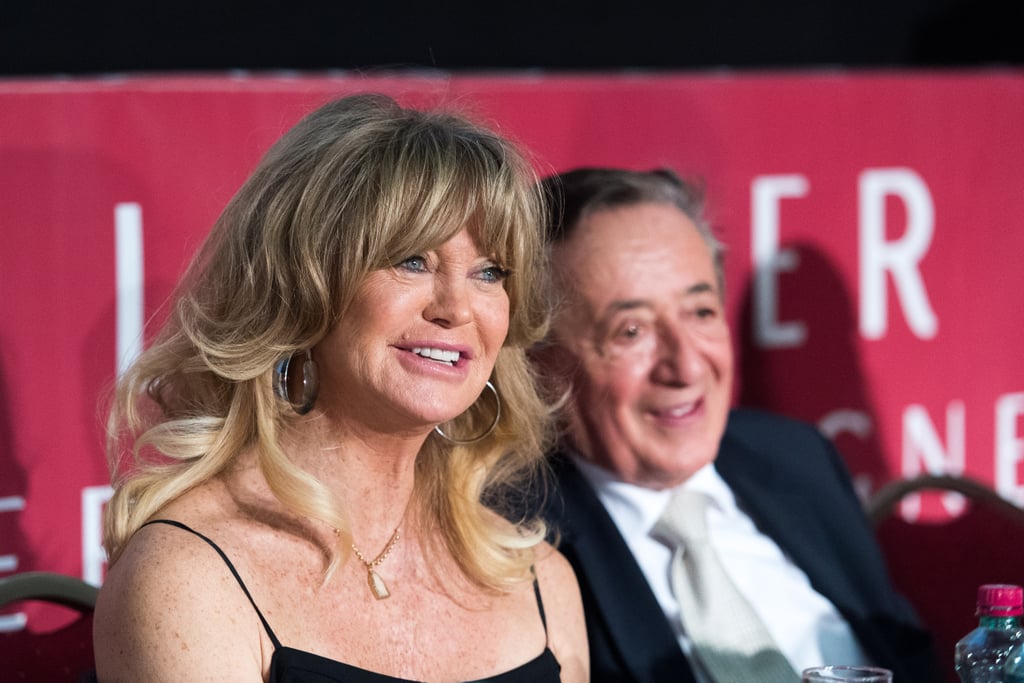 Goldie Hawn and Richard Lugner in Vienna February 2017