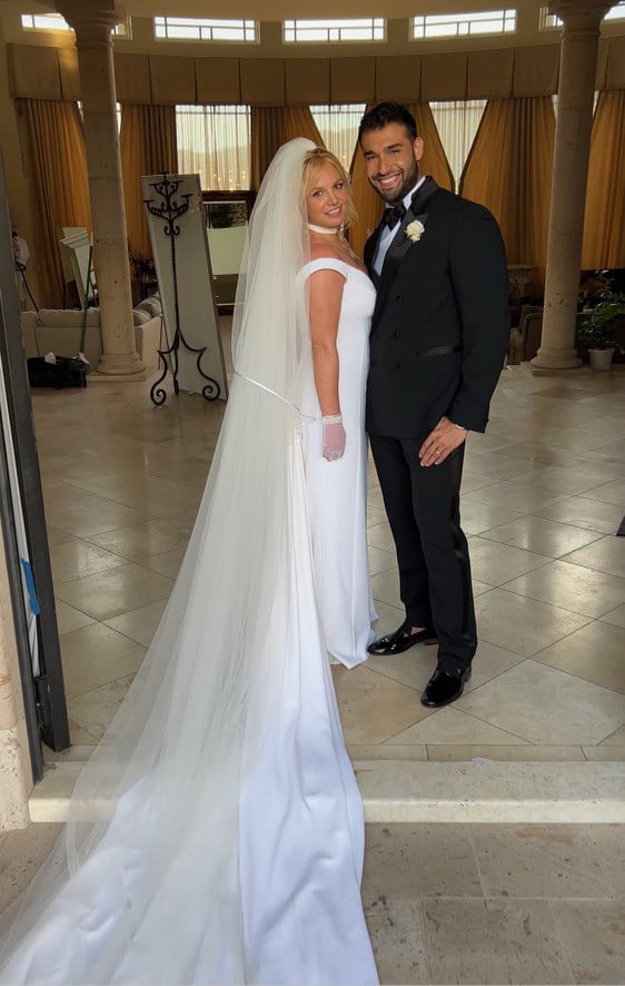 Britney Spears Celebrates Being Married to Sam Asghari