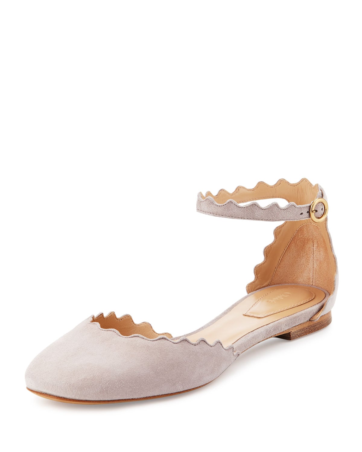 Chloé Scalloped Flat | Designer Shoe 