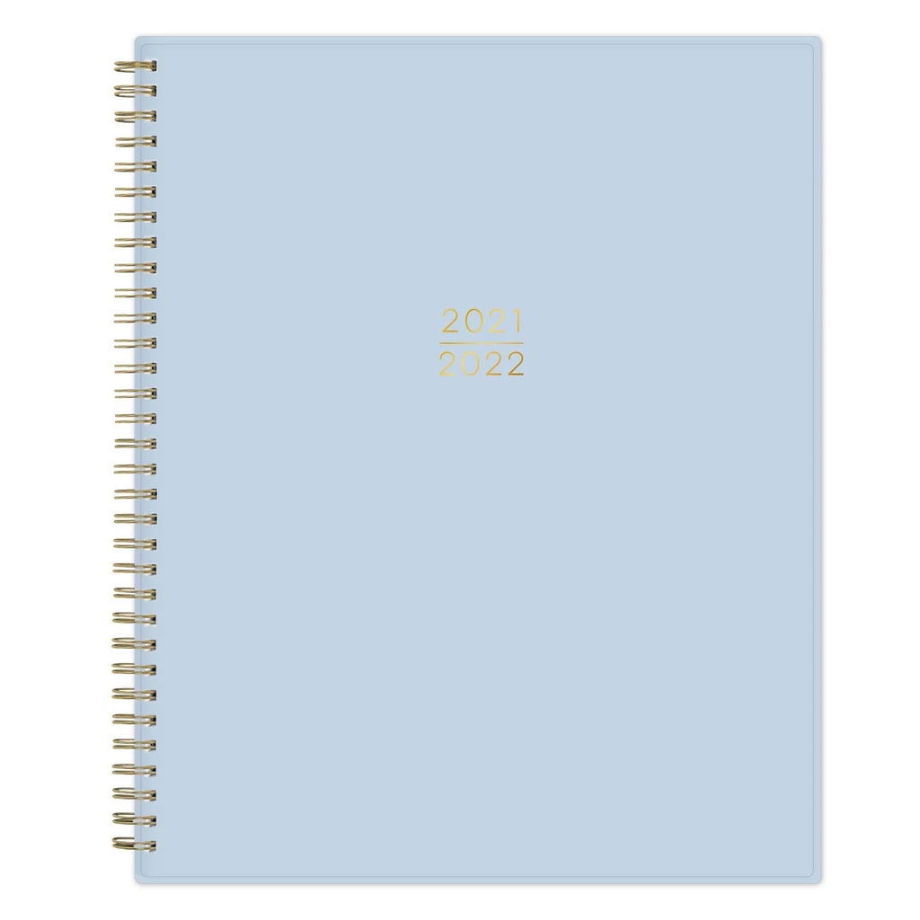 For a Calming Pastel Blue: Kelly Ventura 2021-22 Academic Planner in Powder Blue