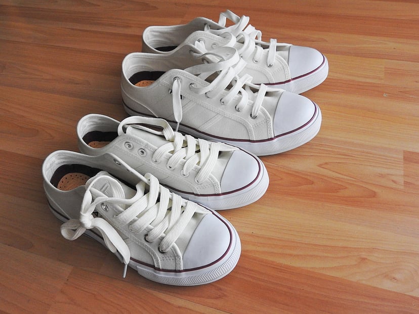 TikToker shares easy hack for cleaning white sneakers in minutes