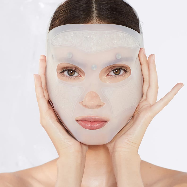 For a Luxury Facial At Home: Cryo-Recovery Lifting Face Mask with Acupressure Technology