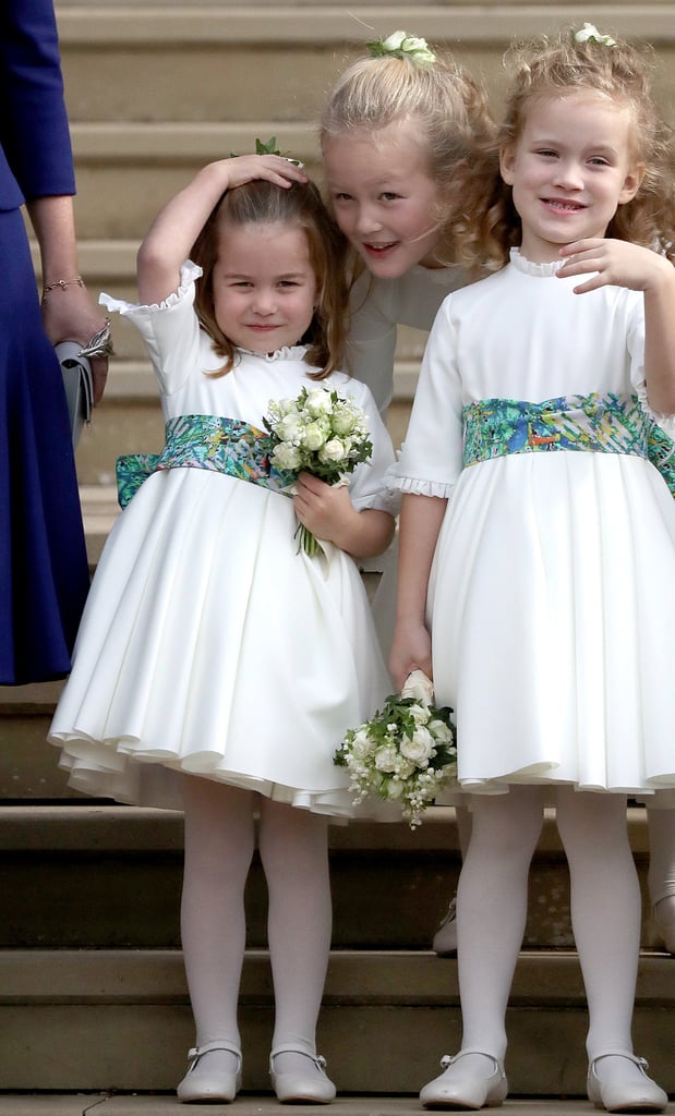 George and Charlotte at Eugenie's Wedding Pictures