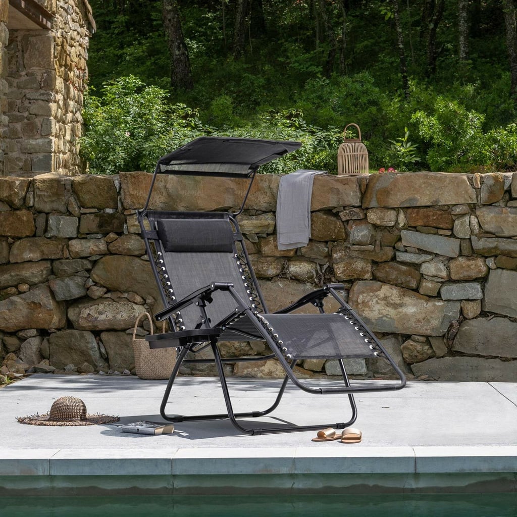 Portal oversized mesh back hot sale zero gravity recliner chair