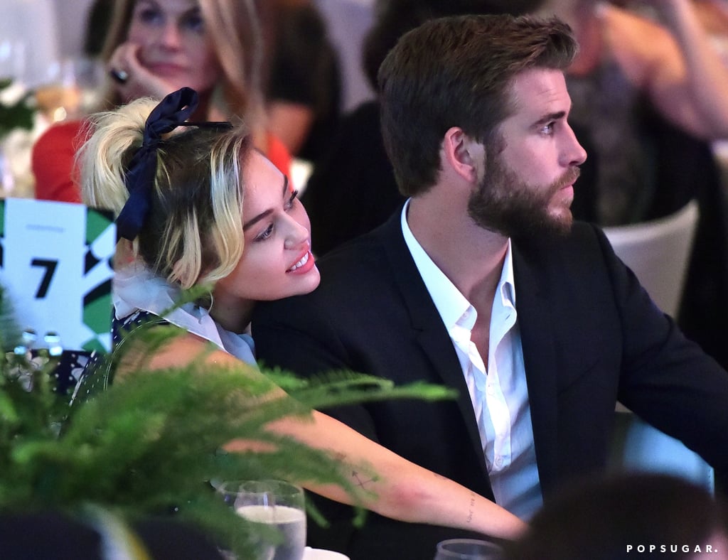 Miley Cyrus and Liam Hemsworth Variety Power of Women 2016