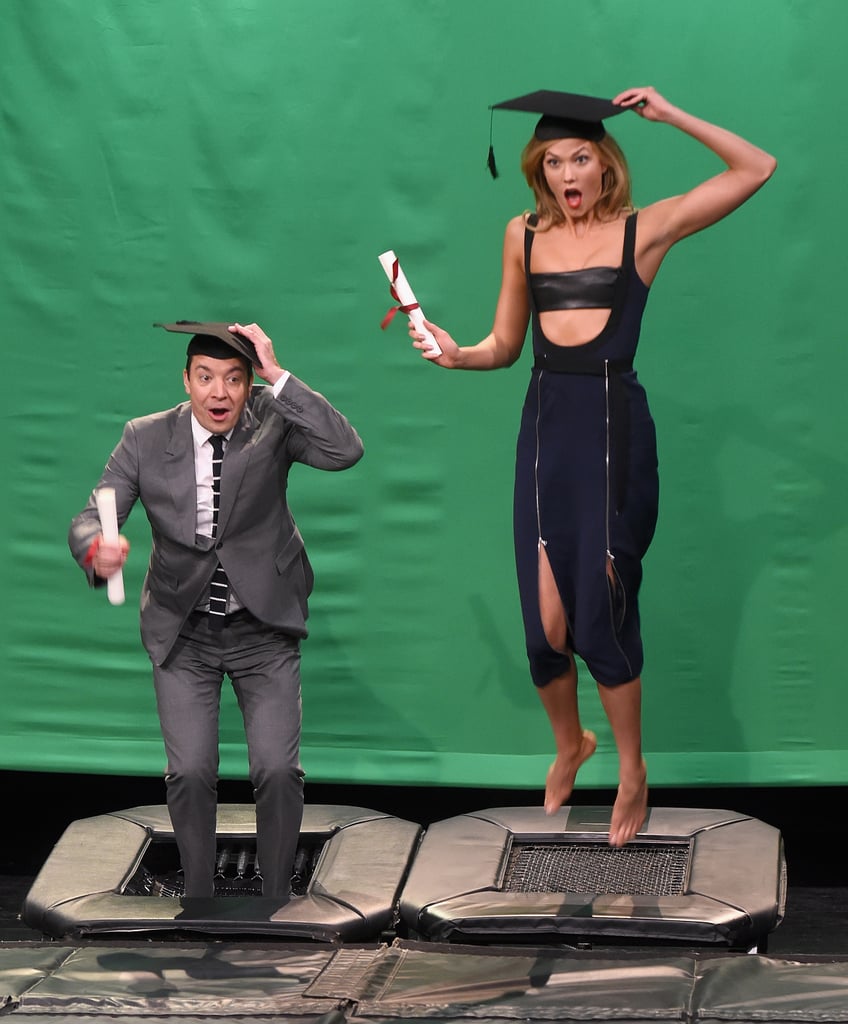 Karlie Kloss's David Koma Dress on Jimmy Fallon 2016