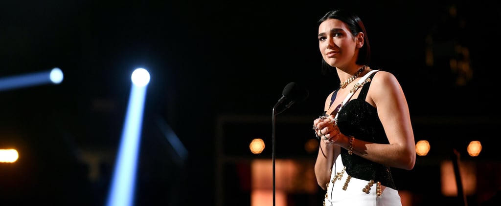 Dua Lipa's Best New Artist Acceptance Speech Grammys Video