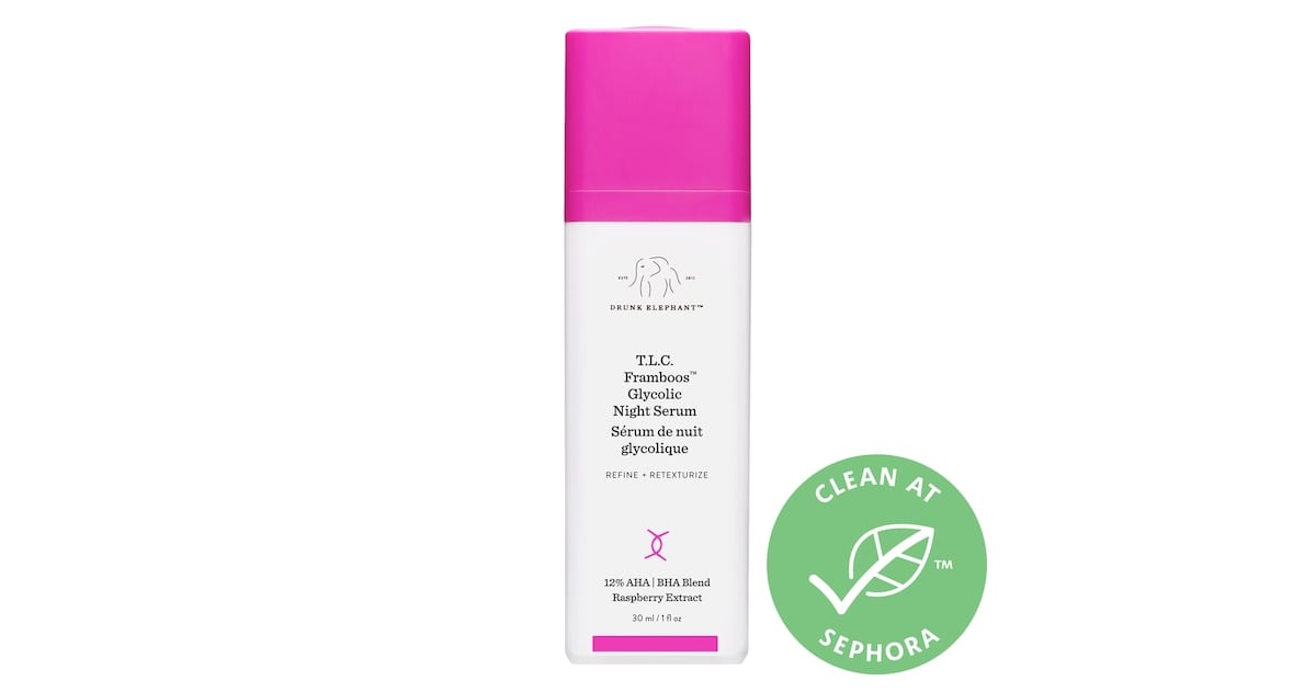 Drunk Elephant T.L.C. Framboos Glycolic Resurfacing Night Serum 1