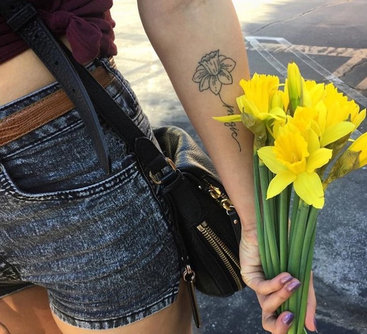 Daffodil Tattoo Ideas | POPSUGAR Beauty