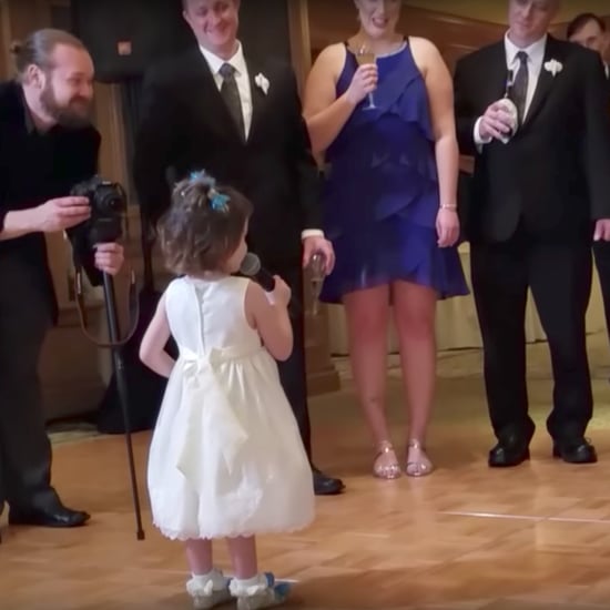 Little Girl's Wedding Toast