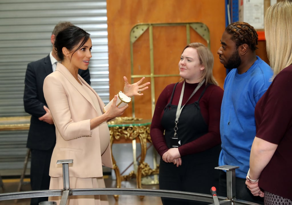 Meghan Markle Visits the National Theatre January 2019