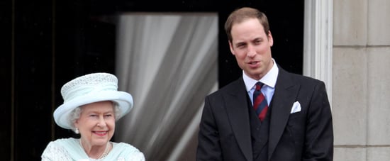 威廉王子向女王伊丽莎白二世致敬