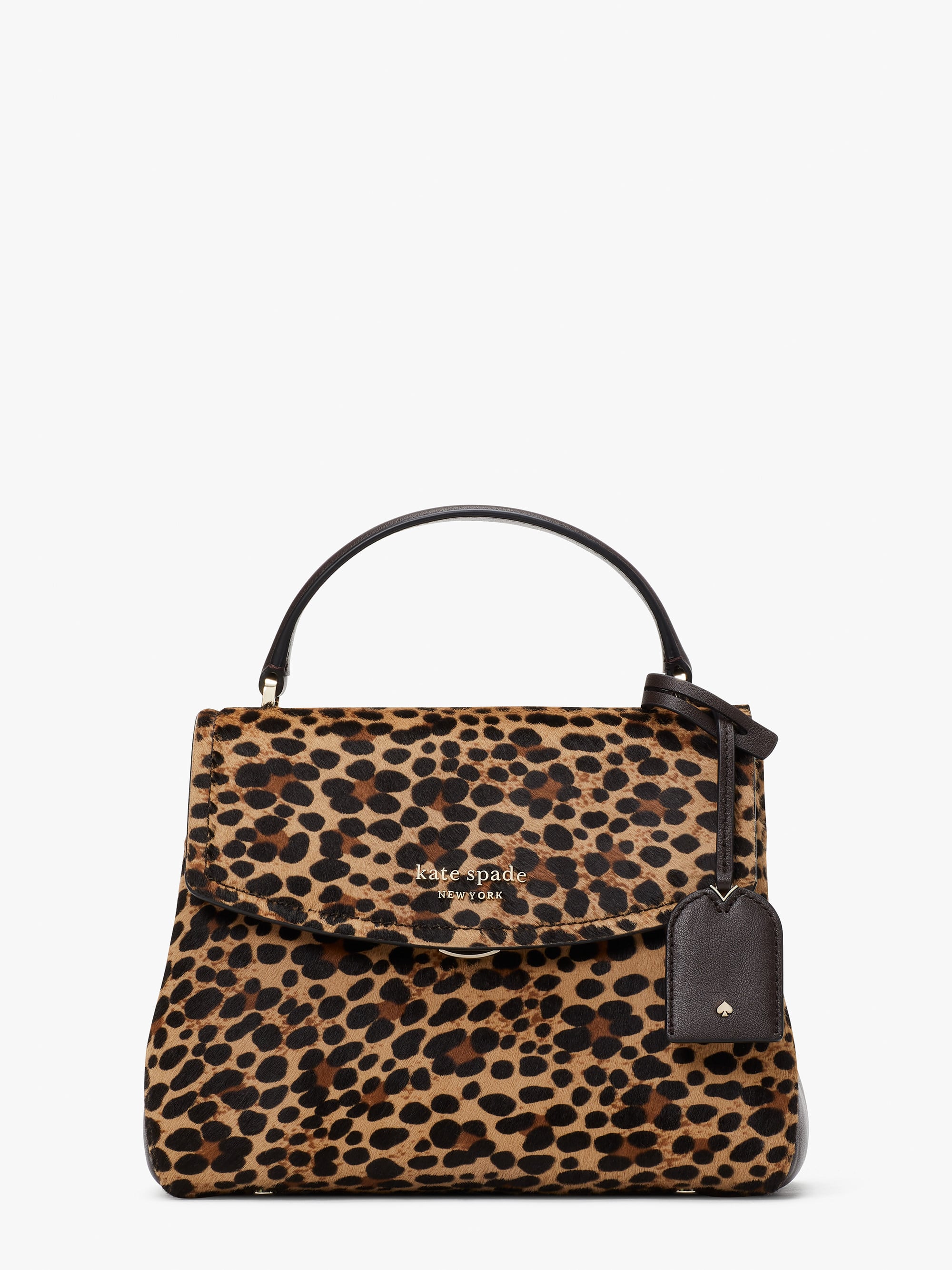 Kate spade leopard print tote sale
