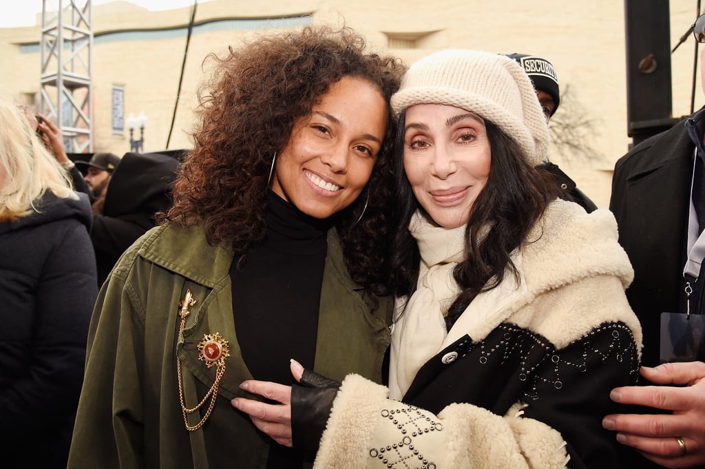 Pictured: Alicia Keys and Cher