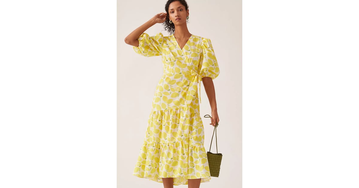 Lovely Lemons: Hutch V-Neck Tiered Wrap Midi Dress | Shop the Best Midi ...