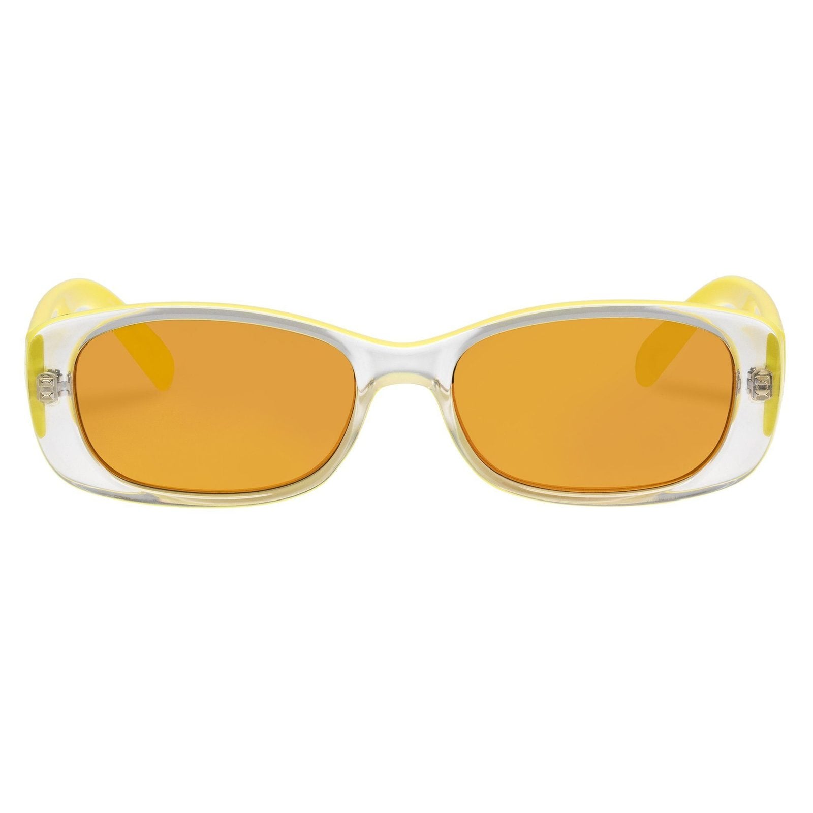 90s Neon Translucent Frame Oval Wholesale Sunglasses