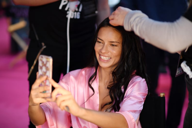 Adriana Lima Took a Bunch of Selfies