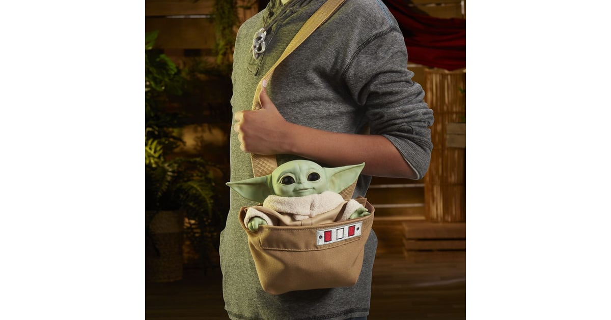 the child animatronic toy with carrier
