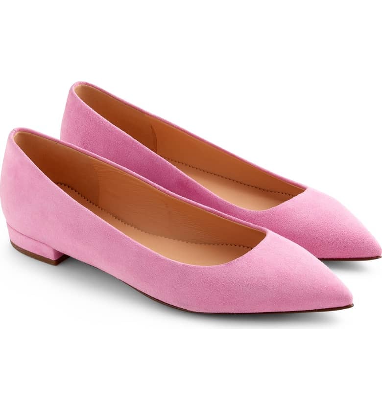 j crew pointed flats