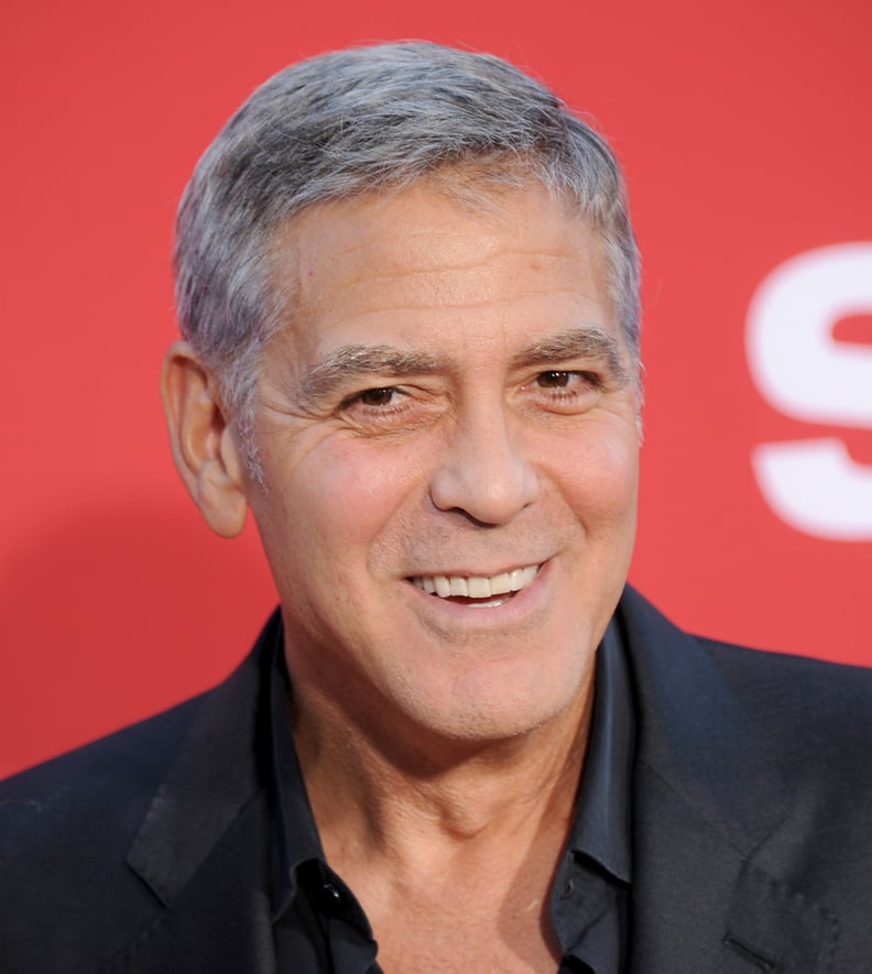 George Clooney and His Pet Pig