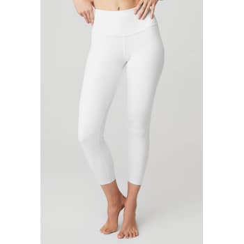 Alo Yoga Damen W5473r-bop-white Leggings, Weiß, Klein 