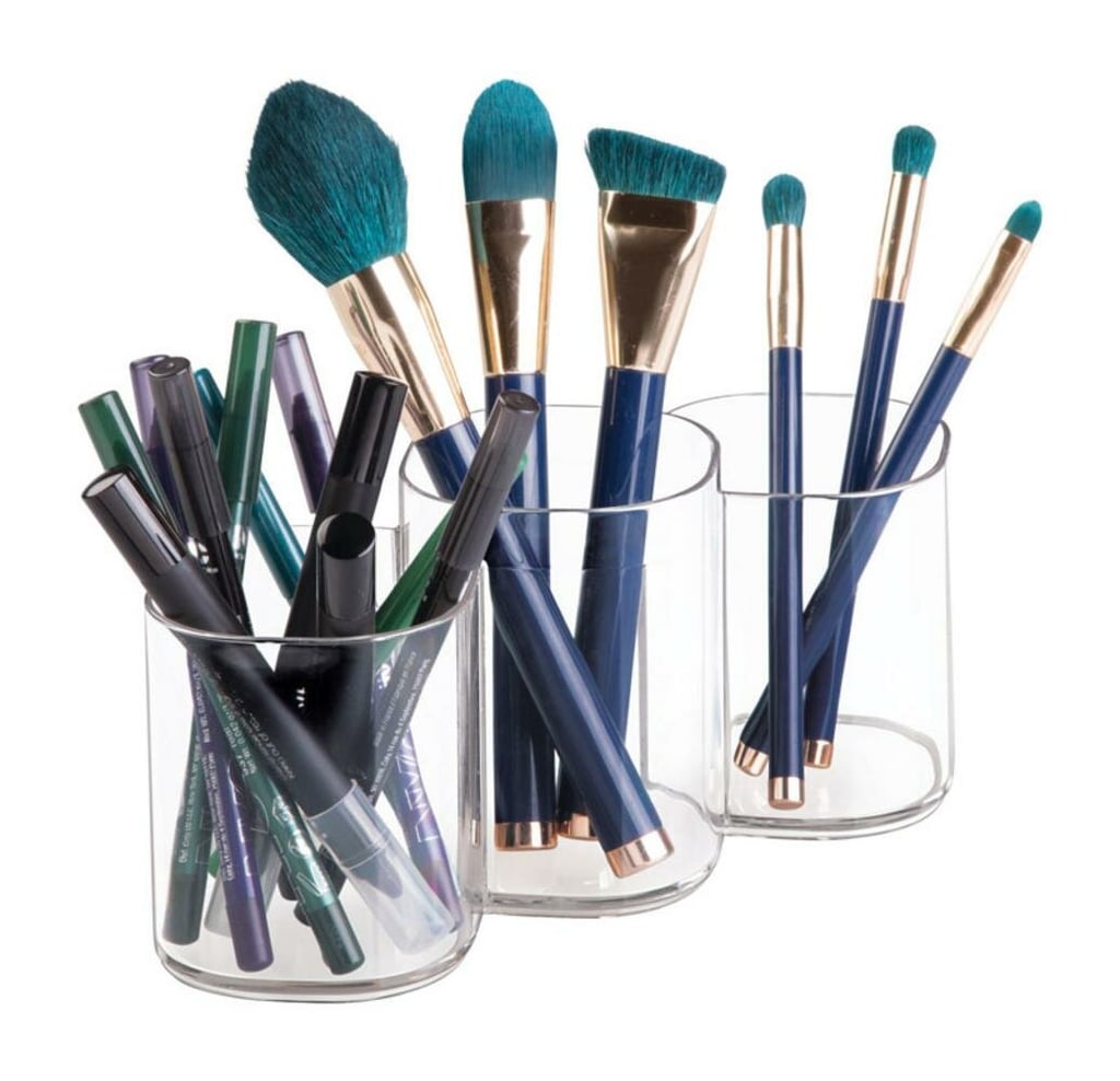 Monserrat Trio Plastic Makeup Organizer