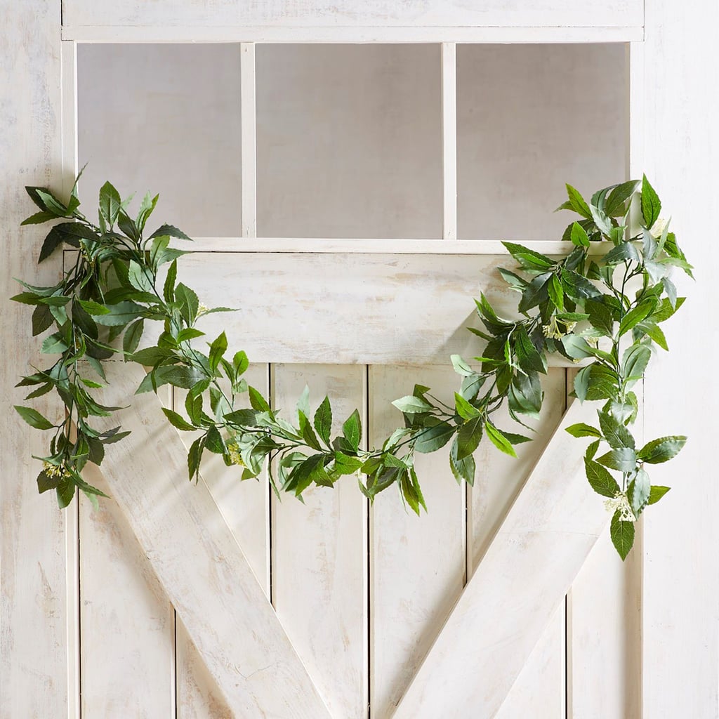 Outdoor Faux Bay Leaves Garland