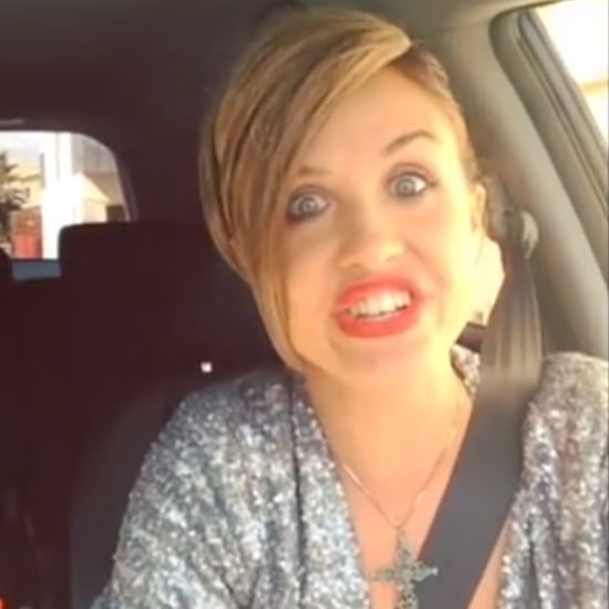 Woman Does Impressions of Celebrities in Traffic