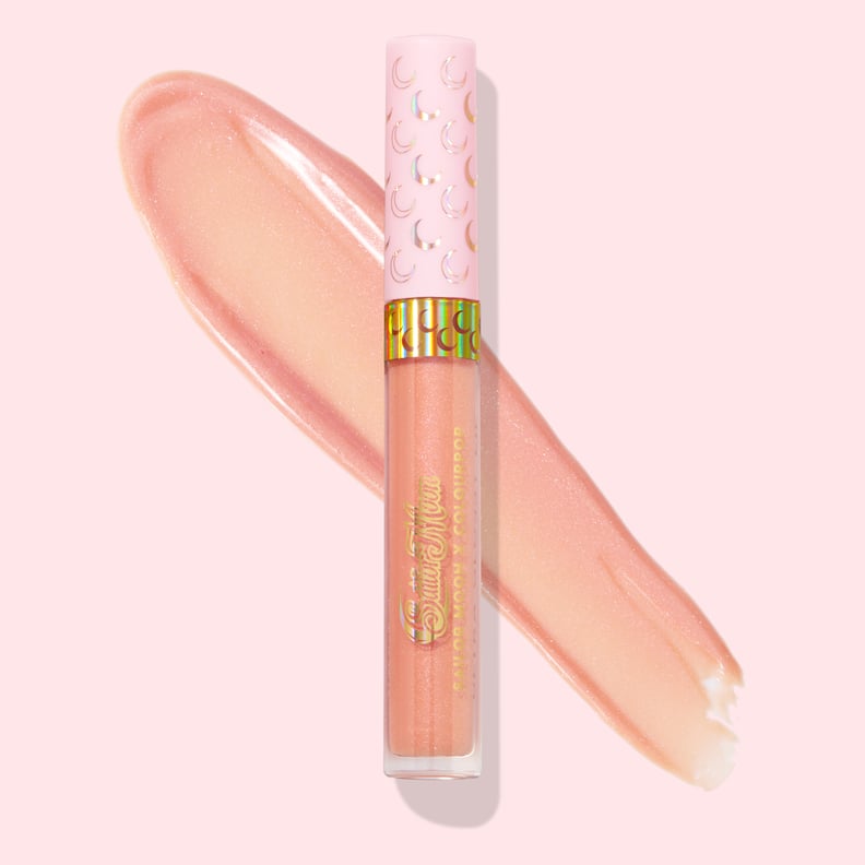 Sailor Moon x Colourpop Ultra Glossy Lip in Moon Tiara — Yellow Orange with Gold