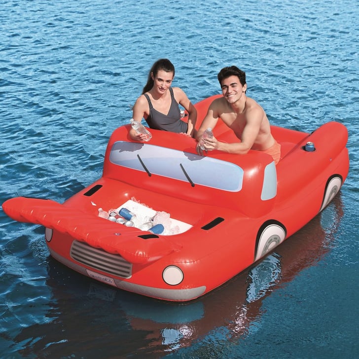 intex inflatable monster truck pool float
