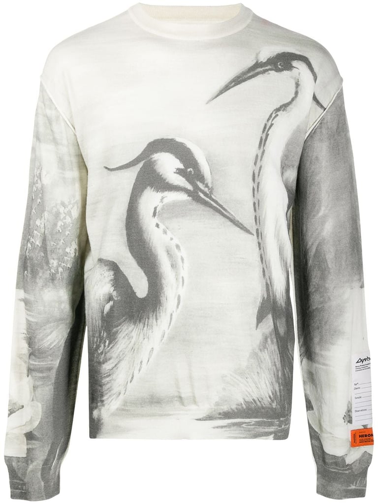 Heron Preston Heron Print Jumper
