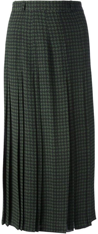 Jean Louis Scherrer Vintage Houndstooth Skirt