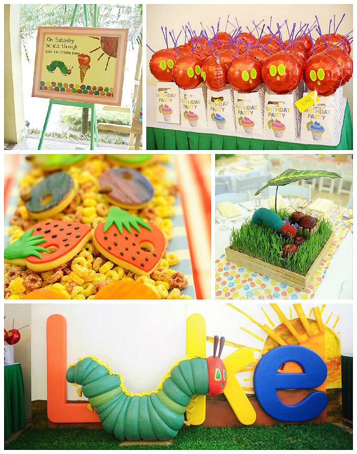 A Very Hungry Caterpillar Birthday Party