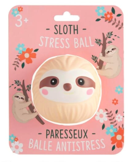 Sloth stress toy discount