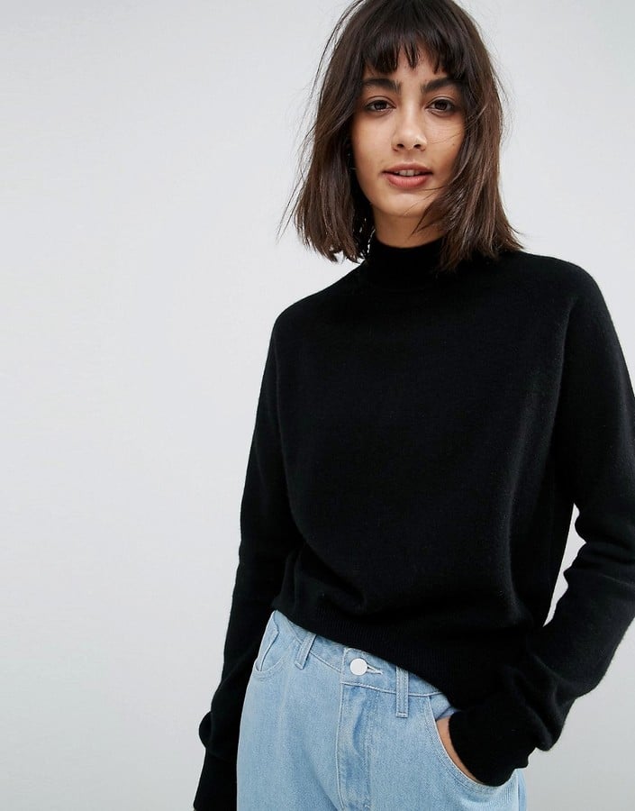 Asos 100% Cashmere Turtle Neck Jumper