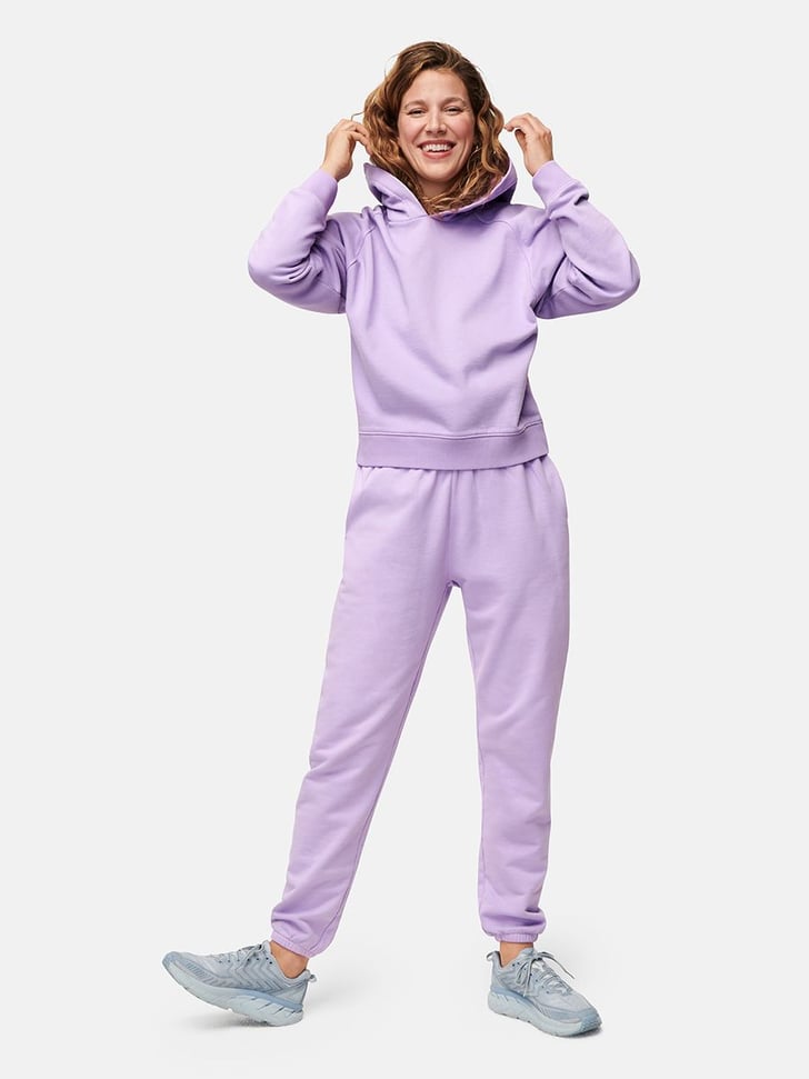 Outdoor Voices Cotton Terry Cropped Hoodie and Jogger Not Sure