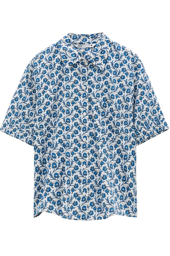 Zara Printed Blouse